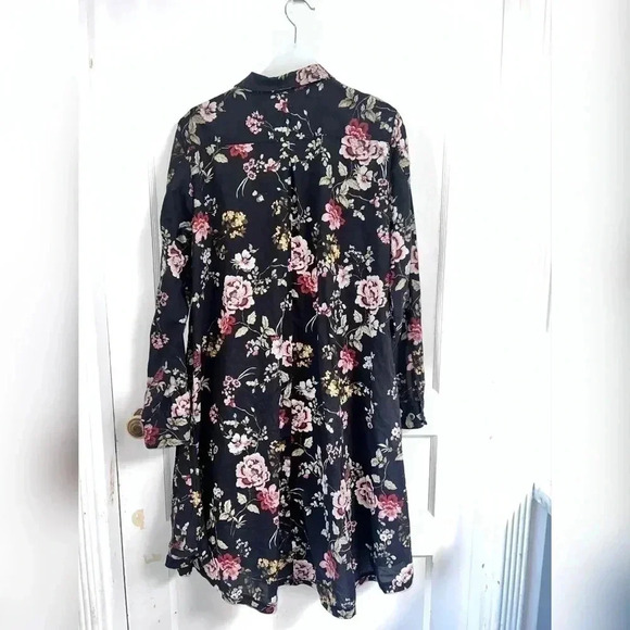 HANNES ROETHER Floral Dress With Pockets Like New Size XL - Picture 3 of 5